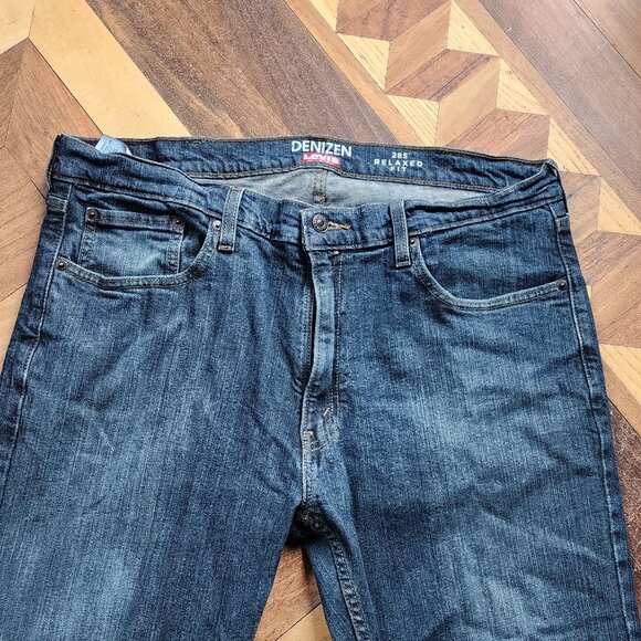 Denizen from Levi's Dark Wash 285 Relaxed Fit Jeans Size 38x34 - Picture 7 of 15